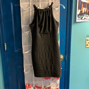 Tight black dress for homecomings